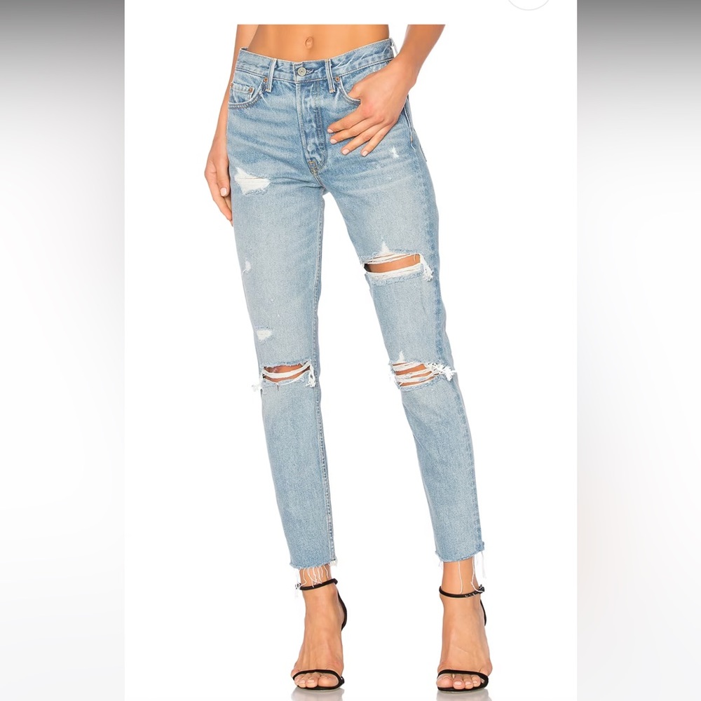 Karolina High-Rise Skinny Jean in A Little More Love